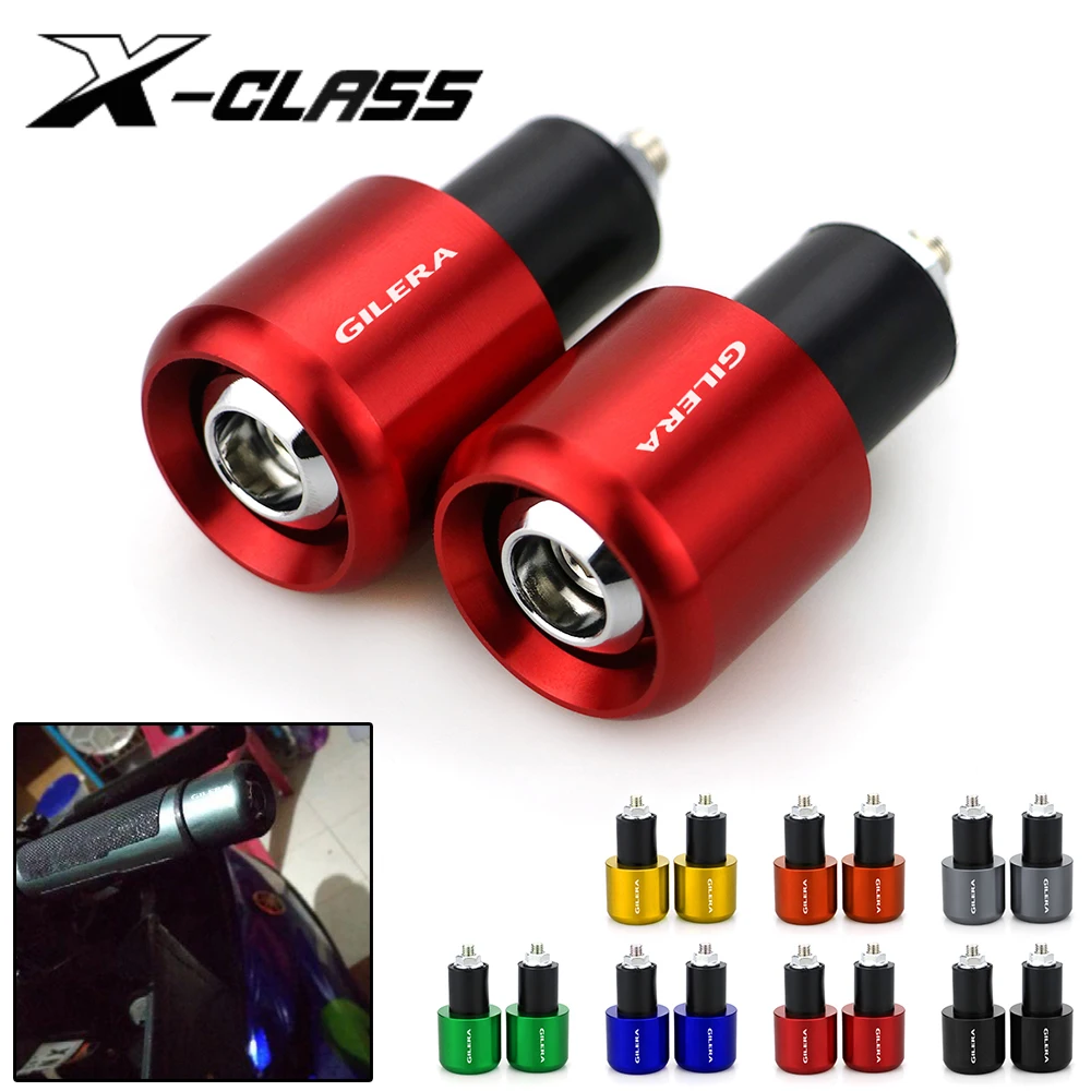 Motorcycle Handlebar Bar Ends Hand Grips Plug Balance Accessories For PIAGGIO GILERA FUOCO 500 GP800 GP850 NEXUS 300 250 E3 | Автомобили и