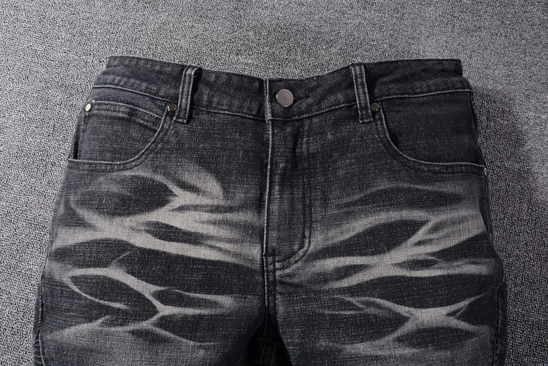 A108283 bike jeans black  3