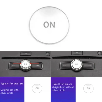 

Durable And Practical For Mercedes Benz E Class W212 Centre Console Volumn ON Buttons Sequins Cover