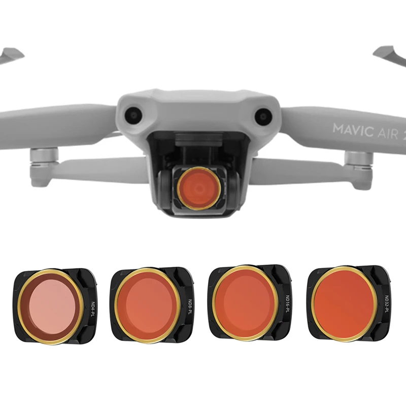 

Lens Filter for DJI MAVIC Air 2 Camera Filter Adjustable CPL ND PL Filter ND16 ND32 ND4-PL ND8-PL for Mavic air2 Drone Accessory