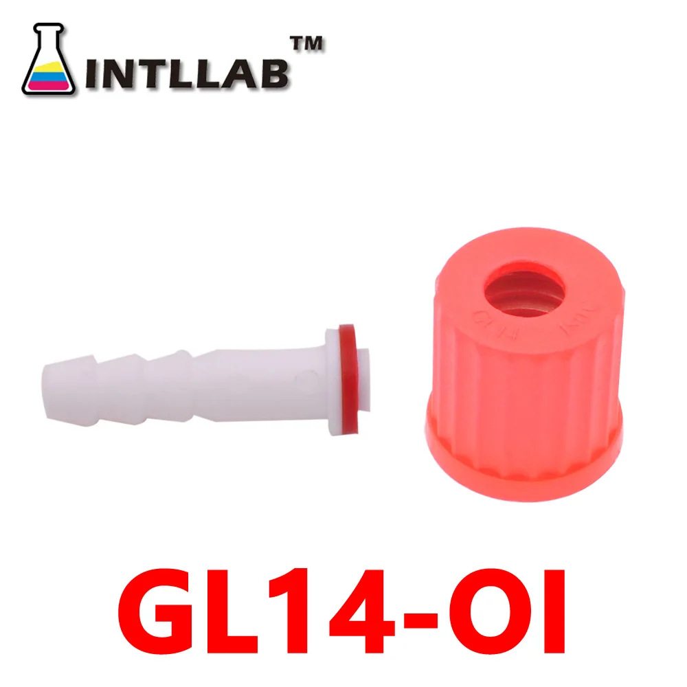 INTLLAB гл винтовой Кепки GL14/GL18 с прямым соплом или изгиб сопла в лаборатории - Цвет: GL14-OI