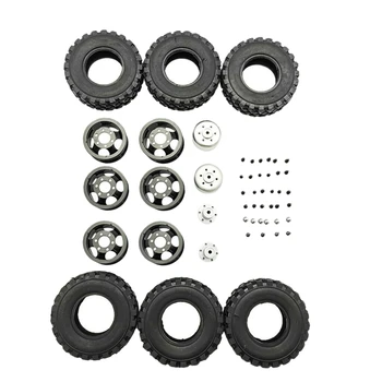 

DIY Double Tire Metal Wheel KIT for Wpl B14 B24 Q62 Q63 1/16 Truck 4WD Rc Car Parts