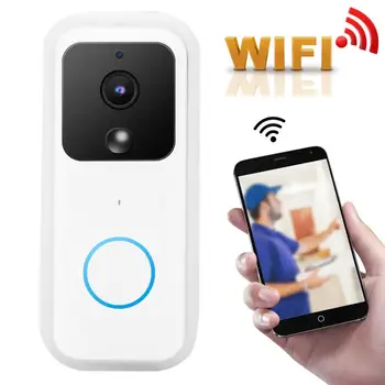 

Smart WiFi Doorbell B60 1080P Wireless HD Video Intercom Infrared Night View Door Bell