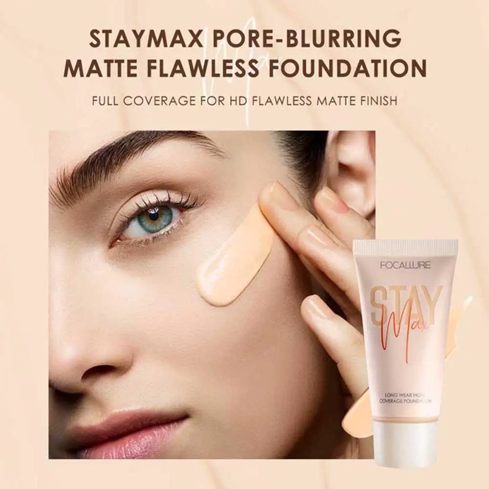 

FOCALLURE Matte Blemish Dark Spots Covering Lasting Concealer Liquid Foundation