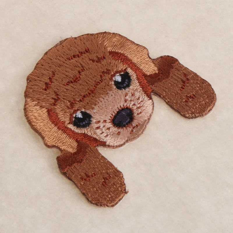 Cute Dog Patch Baby's Clothing Patches Backpack Decoration Small Applique Iron   Q6PE