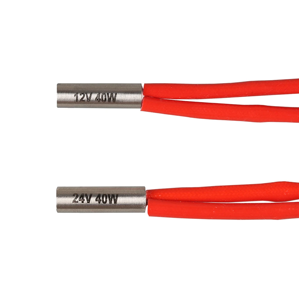 Ceramic Cartridge Heater for 3D Printers - 6x20mm 40W/70W Heating Tube