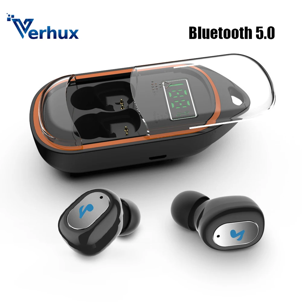 

Sports Wireless Headset Stereo Handfree Bluetooth 5.0 Earphone With Charging Box For iphone Android Earbuds PK i7s i9s tws