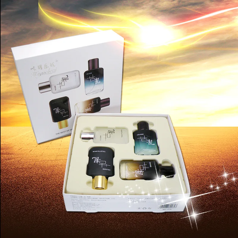 

Mi Yue le ni Royal Cologne Men Perfume Gift Set Long-lasting Light Fragrance of Fresh 30*4 Bottles Women's Perfume