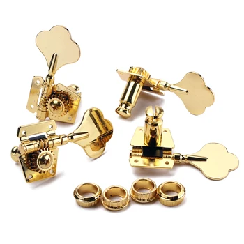 

4 Pcs Open Right Handed Tuner Tuning Peg for Electric Bass Guitar 84 x 40mm