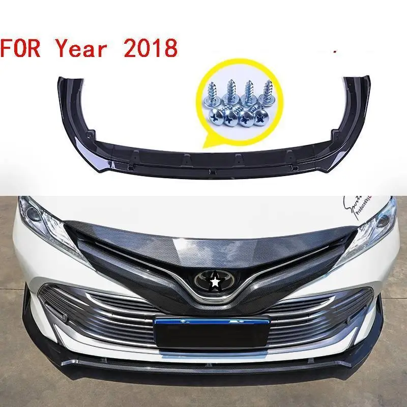 Бампер автомобиля Стиль протектор Coche Guard автомобиля-Стайлинг Литье Parachoques Авто антиколлизия клей 18 для Toyota Camry