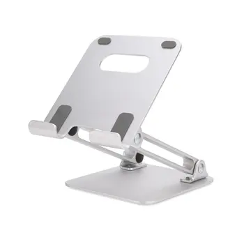 

Aluminum Alloy Notebook Stand Bracket Stand Riser Height Adjustable Laptop Foldable Free Lift Tablets Holder
