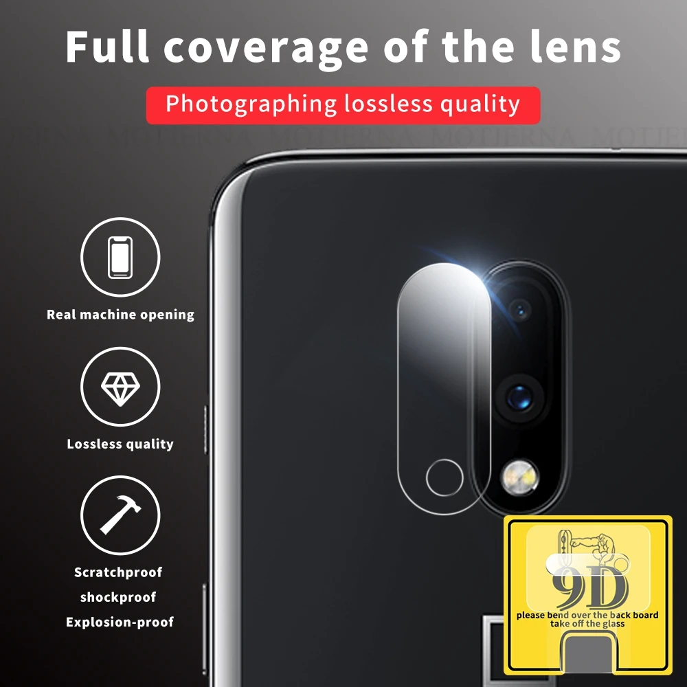9D защита для экрана камеры Oneplus 7 7T 5T 6T Pro 6 Телефон задняя камера объектив пленка