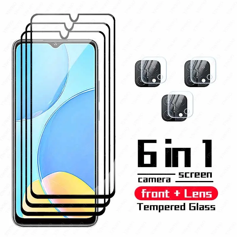 Защитное стекло, закаленное стекло для камеры Oppo A 15 6,52 дюйма Oppoa15