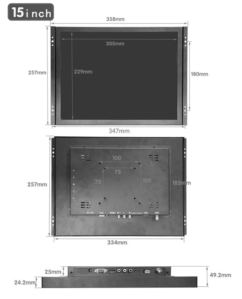 15-inch-monitor sizes