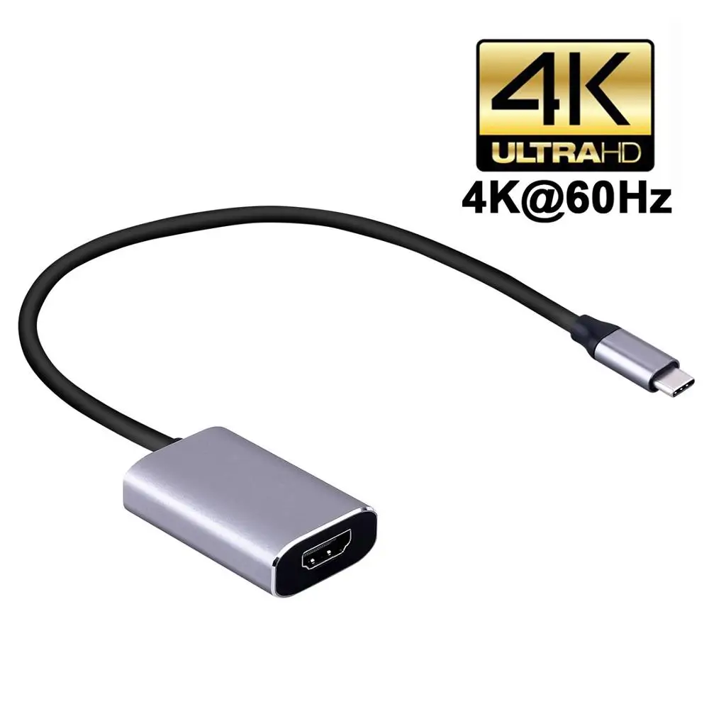 Мини Портативный 3 в 1 адаптер USB-C type-C к HDMI кабель HDTV адаптера 4K@ 60 Гц для nintendo переключатель беспроводной контроллер