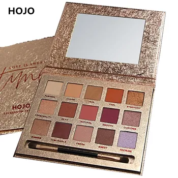 

HOJO Pearlescent 15 Color Pearlescent Matte Earth Color Eye Color Palette