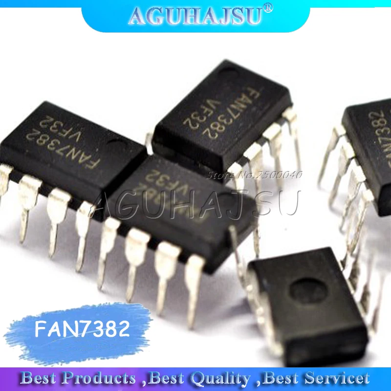 10 шт./лот FAN7382 драйвер ворот для MOSFET IGBT 600 В с высокой стороны | Электронные