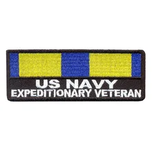 Вышивальные нашивки ВМФ США Ветеран Значки жара резки железа на подложке 2,5 дюймов индивидуальный дизайн приветствуется для нас