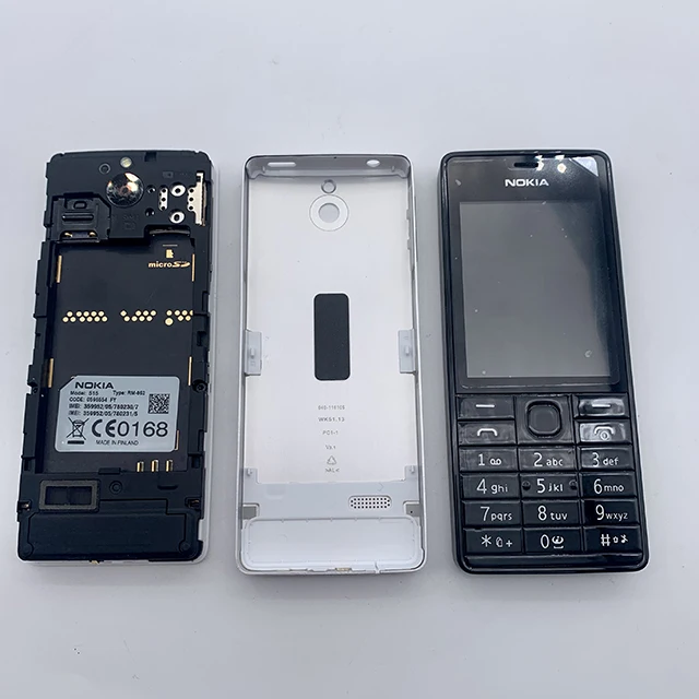 Nokia 515 Refurbished Original mobile phones Unlocked Single/Dual Sim Card 2.4 'Inch5MP Camera 1200mAh Single Core Free shipping refurbished iphone xr