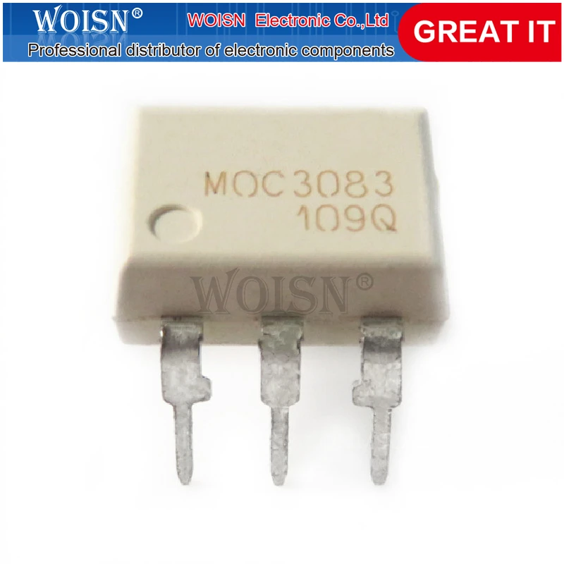 10 шт. MOC3083 DIP6 DIP photocoupler новый оригинальный в наличии | Электронные компоненты и