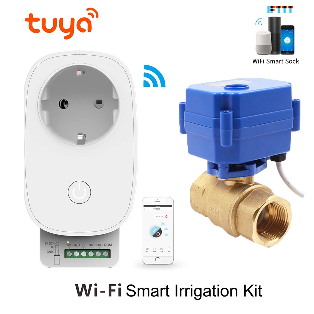 Garden water Timer Automatic Irrigation Garden Watering System Plant Water Timer Tuya WiFi Intelligent Controller