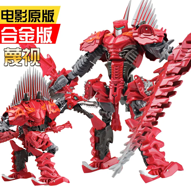 

Wei jiang Transformation Toy Jingang 5 Movie Contempt Flash Wire Rope Dinosaur Robot Models Children Boy Toy