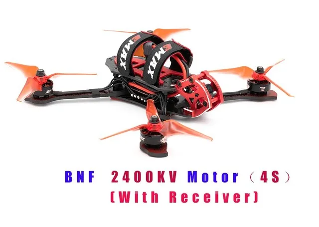 EMAX Hawk 5 Buzz FPV гоночный Дрон 245 мм FS2306 1700KV 2400KV бесщеточный двигатель F4 Контроллер полета 3 S-6 S 45A 4в1 ESC Frsky RX - Цвет: BNF-2400KV (3-4S)