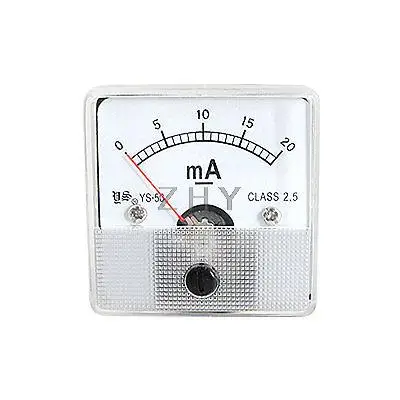 

Current Analog Panel Ammeter Meter DC 0-20mA Kxixp