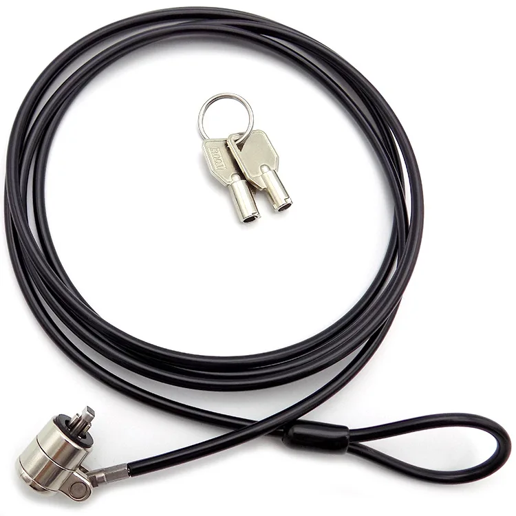 

Manufacturers Hot Sales New Style Computer Lock Lengthened Spiral Spring Wire Rope Lightweight And Convenient Laptop Lock