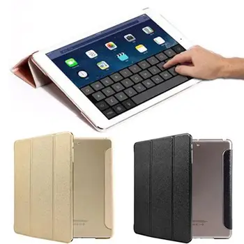 

For iPad Mini4 Case Magnetic Slim Faux Leather Sleep Wake Stand Smart Case Cover for iPad6 protective case for ipad air 2 case