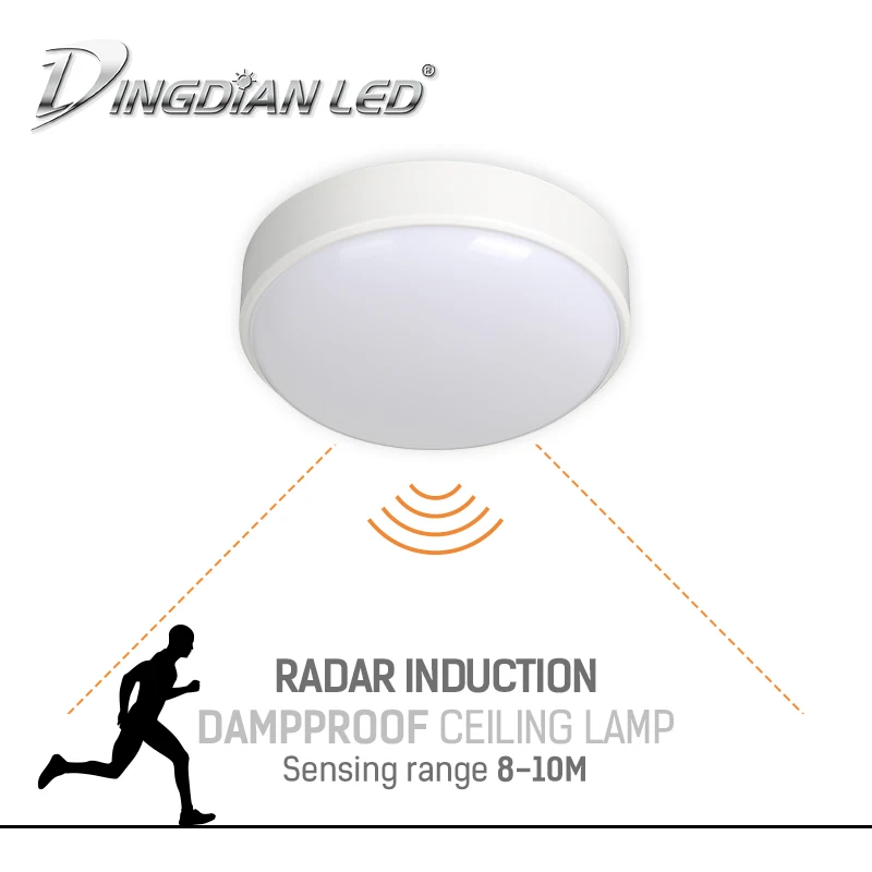 Ac85 265v Led Ceiling Light With Smart Radar Induction Easy To