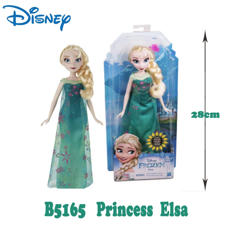 1/6 Оригинальная кукла Disney Холодное зеленое сердце Снежная королева Эльза Abs