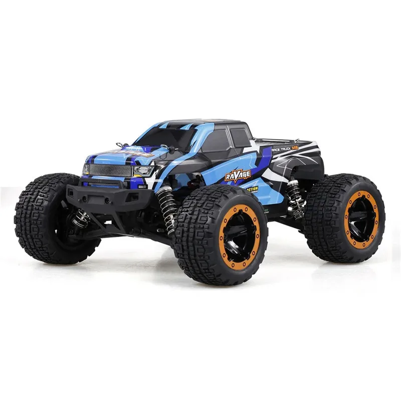 HBX 16889A матовый 1/16 2,4G 4WD 30 км/ч RC автомобиль с светодиодный светильник Электрический внедорожный грузовик RTR модель шины с высоким захватом