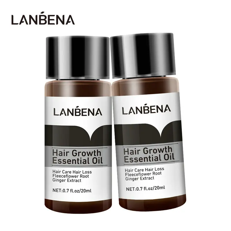 

LANBENA Hair Growth Essence Hair Growth Products Essential Oil Liquid Treatment Preventing Hair Loss Hair Care Andrea 20ml 2PCS