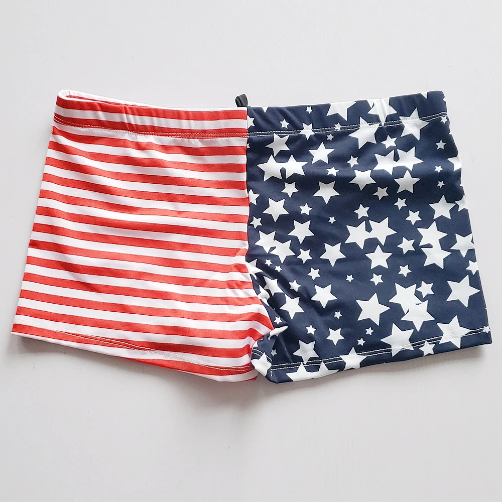 

Men Swim Briefs Beach Shorts Swimwear Male Sexy Swimming Trunks USA Flag Swimsuit De Praia Maillot De B 06#