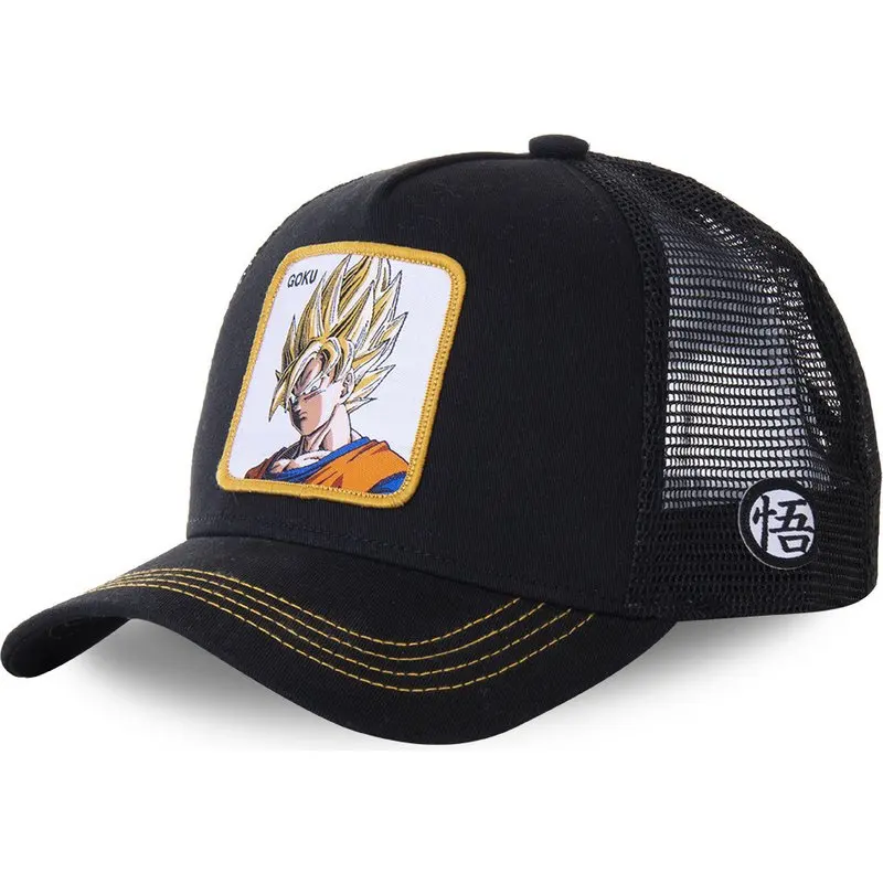 ball caps for men New Brand DRAGON BALL animation All Styles Snapback Cotton Baseball Cap Men Women Hip Hop Dad Mesh Hat Trucker Hat Dropshipping harris tweed baseball cap