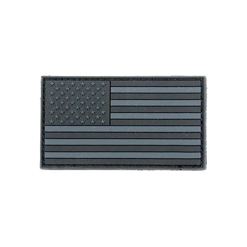 

USA Flag PVC Military Hook and Loop Patch Rubber Badge America Army Force Tactical DIY Jacket Garment