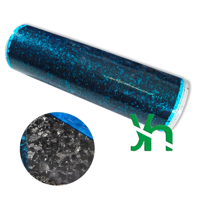 12K forged carbon fiber prepreg messy carbon fiber texture marble pattern mobile phone case auto parts surface decoration carbon fiber bundle