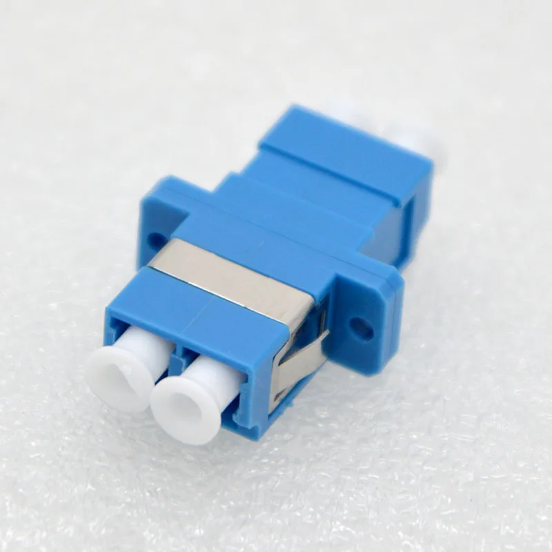 adaptador de fibra óptica lc pc apc
