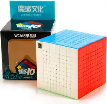 Cuberspeed moyu mofang jiaoshi meilong 10x10 cubo sem cola mfjs meilong 10x10x10 cubing cubo de velocidade de sala de aula