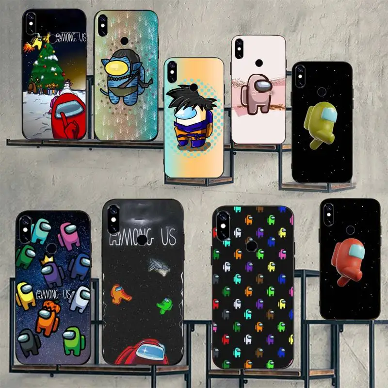 

Among Us Game Phone Case For Xiaomi Redmi 7 9t a3Pro 9se k20 mi8 max3 lite 9 note 8 9s 10 pro
