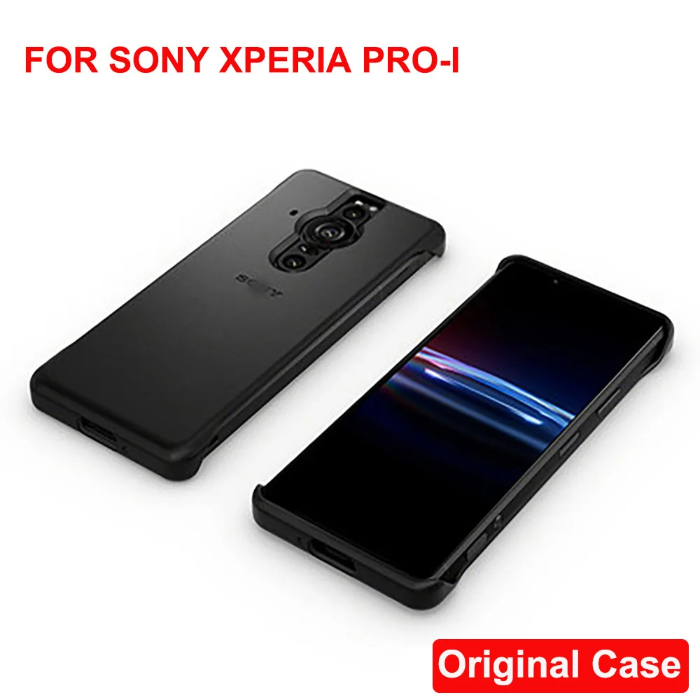 Оригинальный чехол для Sony Xperia PRO-I, рельефный чехол из натуральной  кожи для Sony Xperia XQZ-CLBE 5G ProI Pro 1, задняя крышка | AliExpress