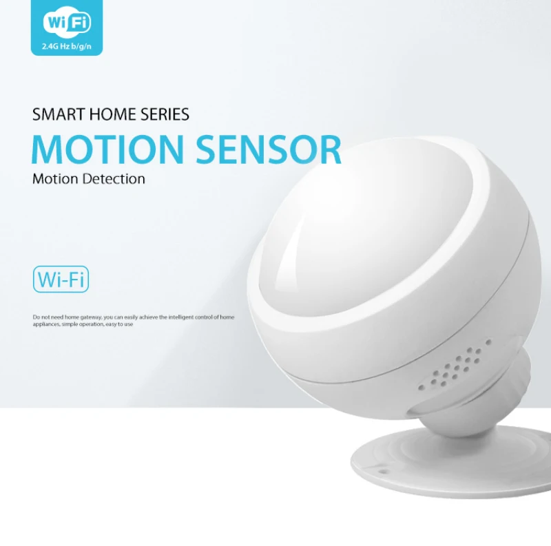 

New WiFi Smart Motion Sensor PIR Motion Sensor Tuya/smart Life APP Work With Alexa Google Home Motion Sensor Alarm Detector