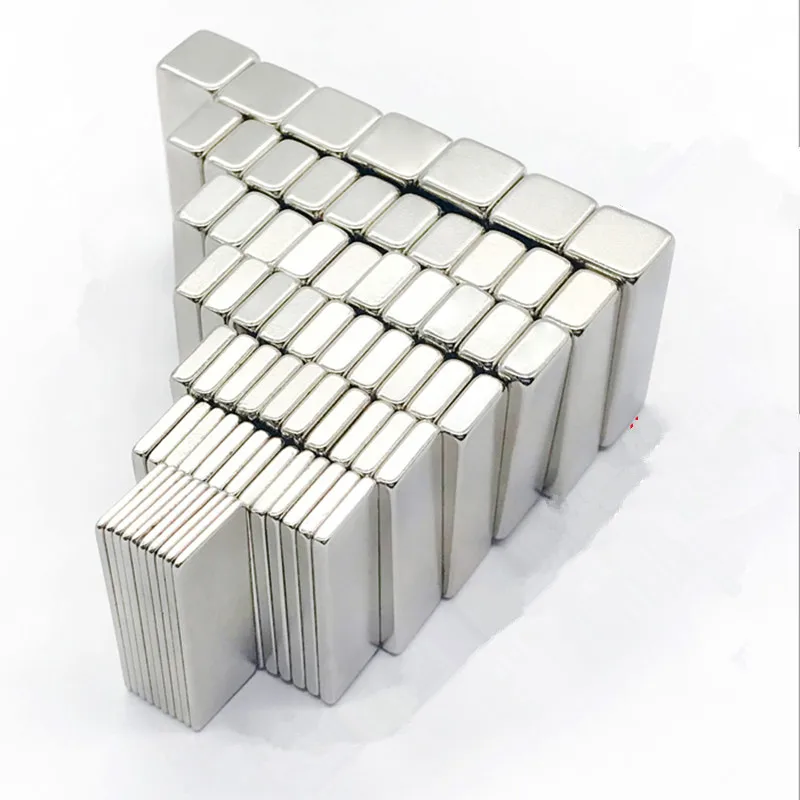 N35 Super Strong Neodymium Block Square Magnet Rare Earth Neodymium Grade 