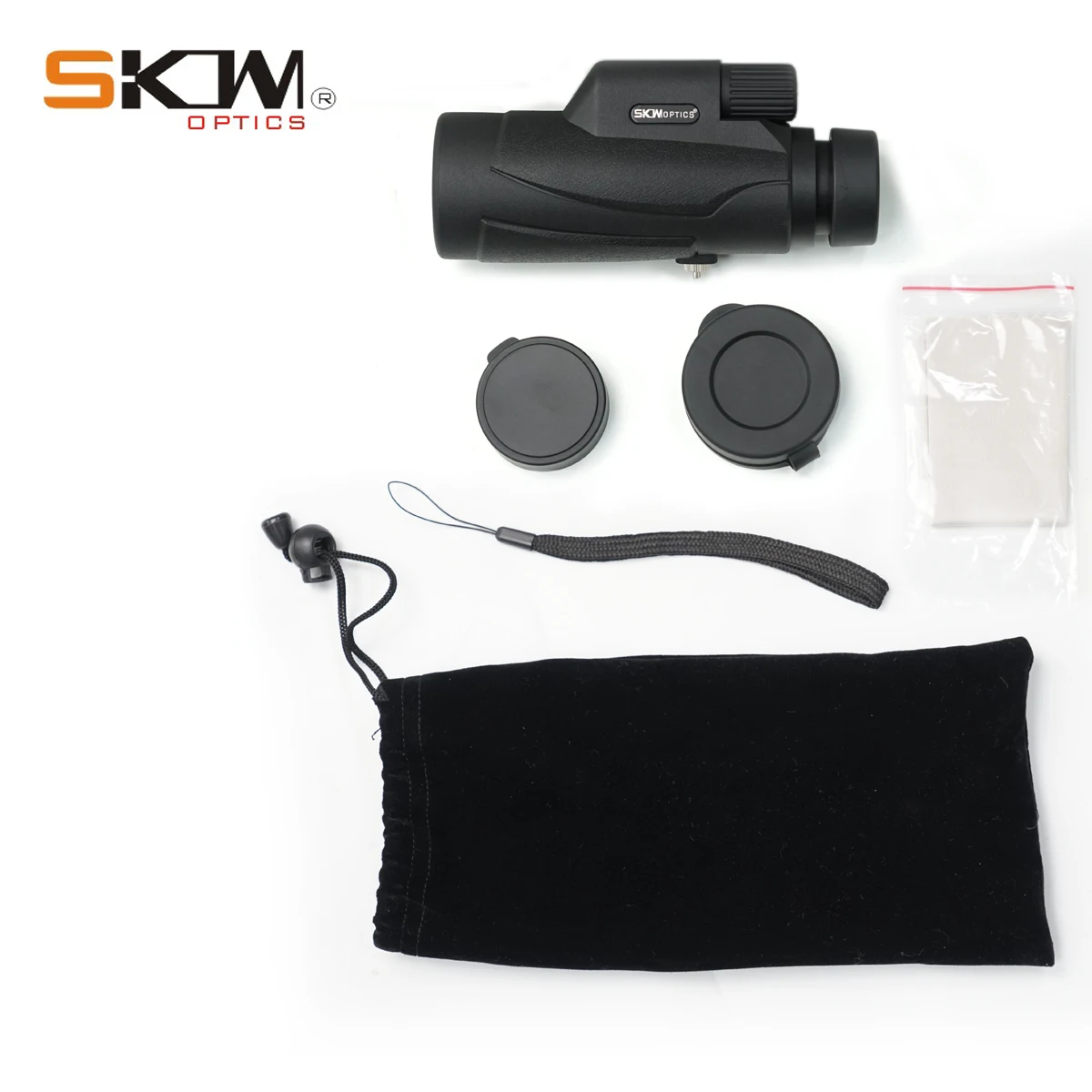 SKWOPTICS портативный супер монокулярный телескоп 10x42 BAK4 HD большой объектив Компактный телескоп мини