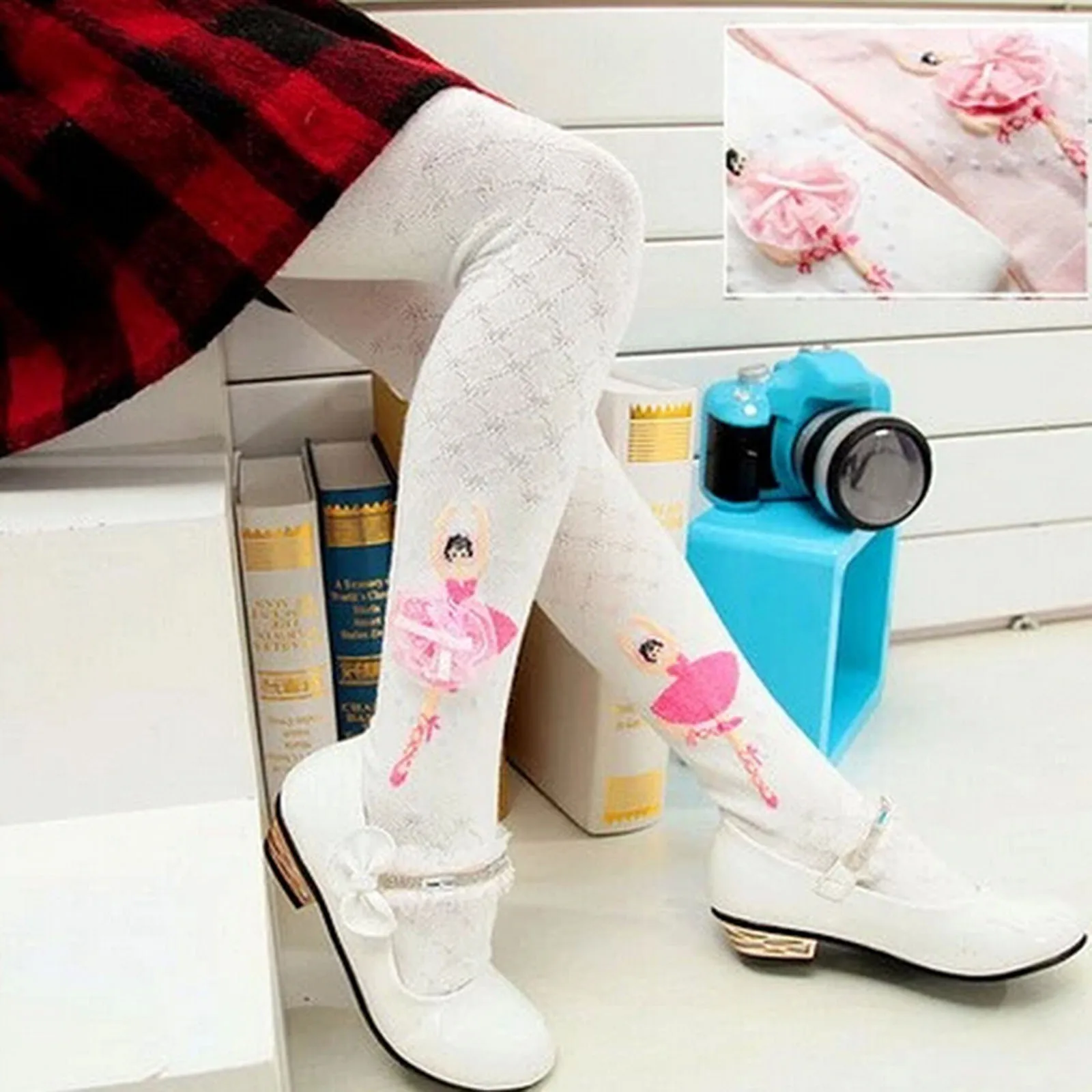 Длинные носки; кружевные чулки с цветочным узором; милые мягкие хлопковые модные колготки для девочек