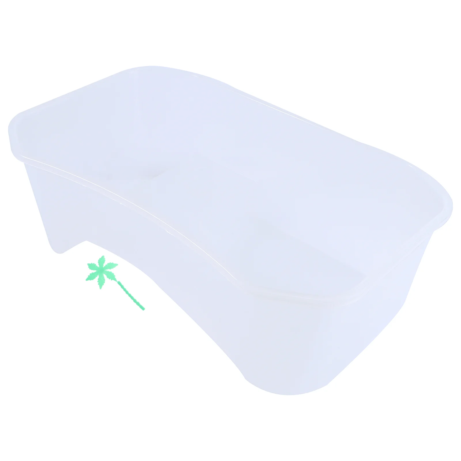 PROD 1005003326276040 Reptiles Amphibians Habitat Terrarium Vivarium
Tank Breeding Box with Coconut Tree for Terrapin Tortoise Turtle Lizard