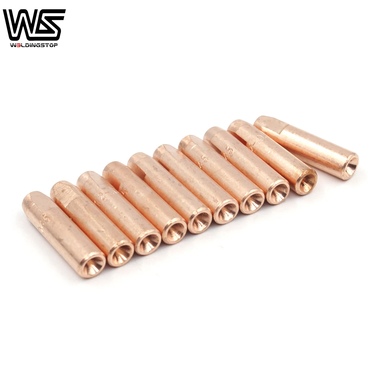 0.045 for Elliptical Consumables in Bernard Q and S MIG Guns WeldingCity 10-pk MIG Welding Contact Tip 7490 