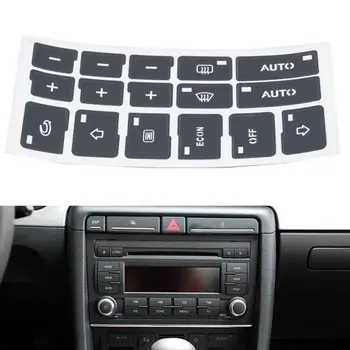 

Car Air Condition AC Climate Control Button Repair Stickers Decals For A4 B6 B7 2000-2004