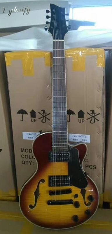 

professional 7 string jazz electric guitar factory made